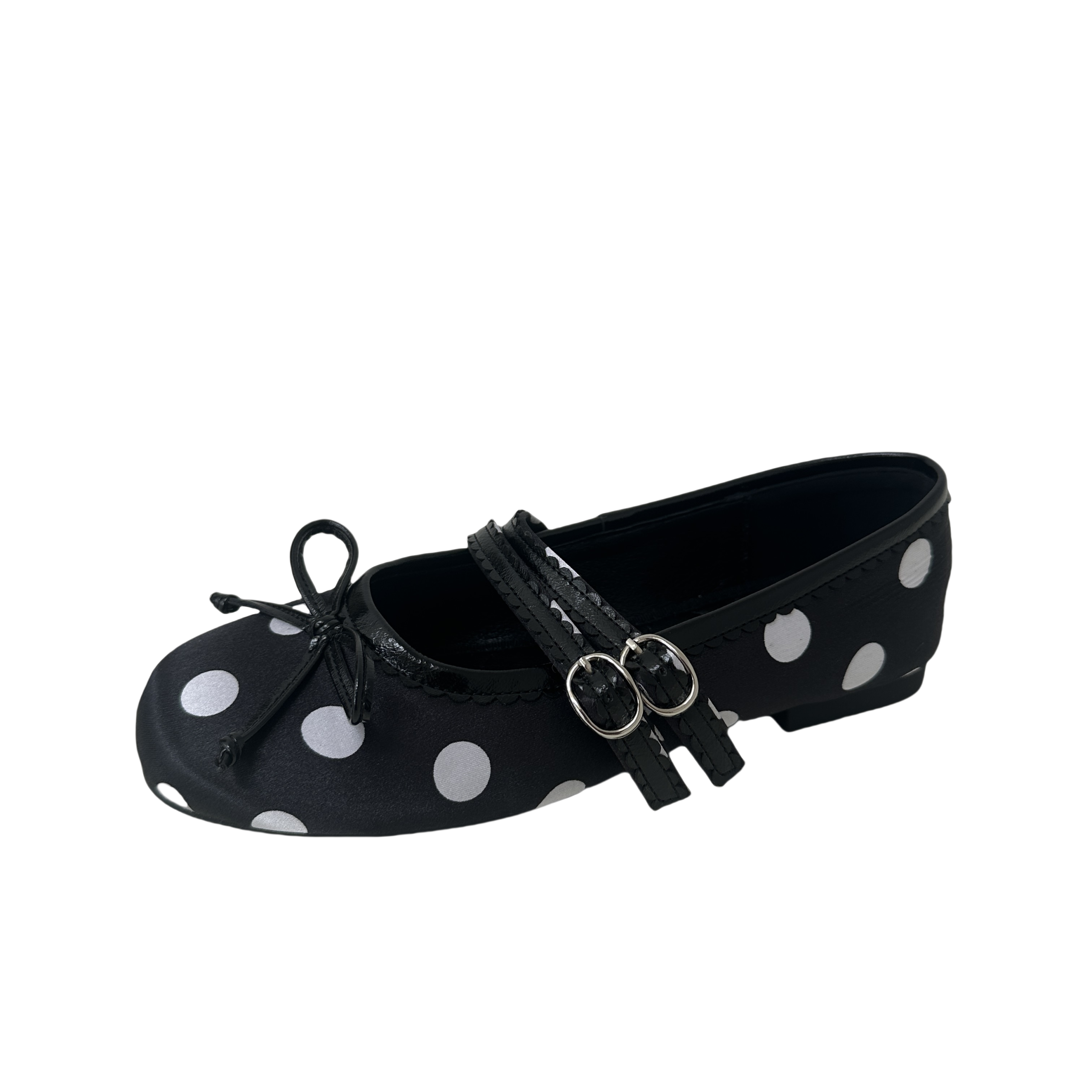 2026 New Polka Dot Round Toe Flat Shoes for Women - Image 5