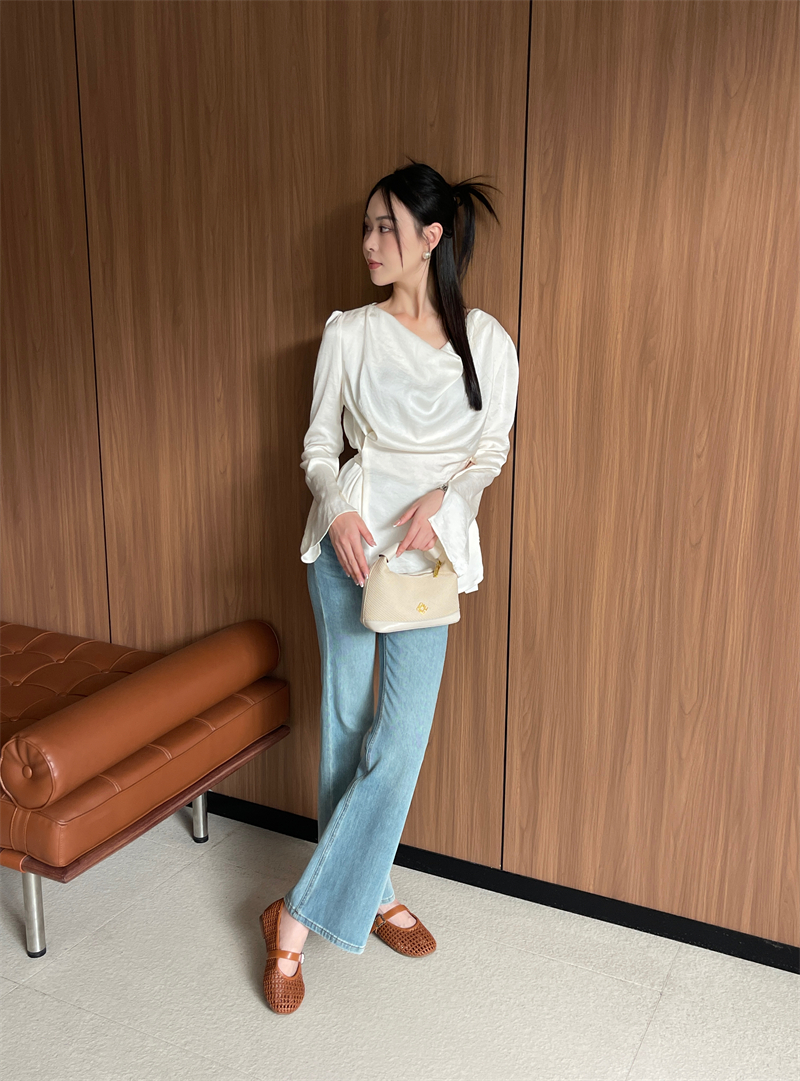 2026 New Style Woven One-Strap Flat Women's Shoes - Image 4