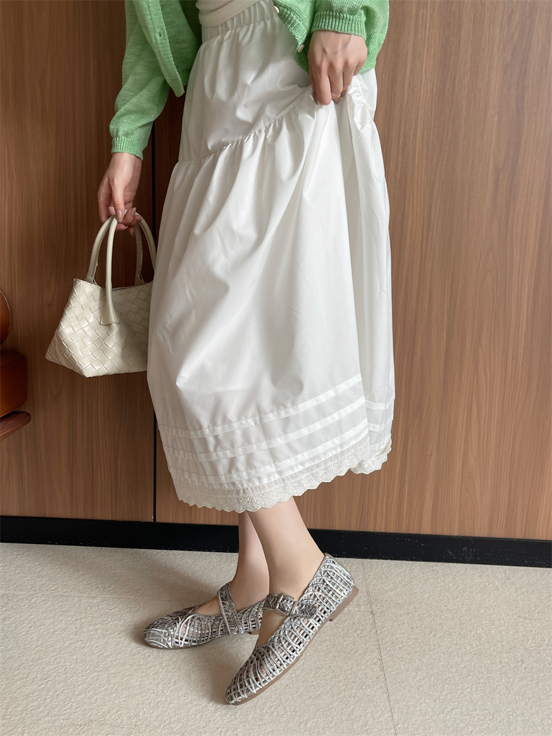 2026 Spring Summer New Hollow Woven Flat Shoes for Women - Image 3