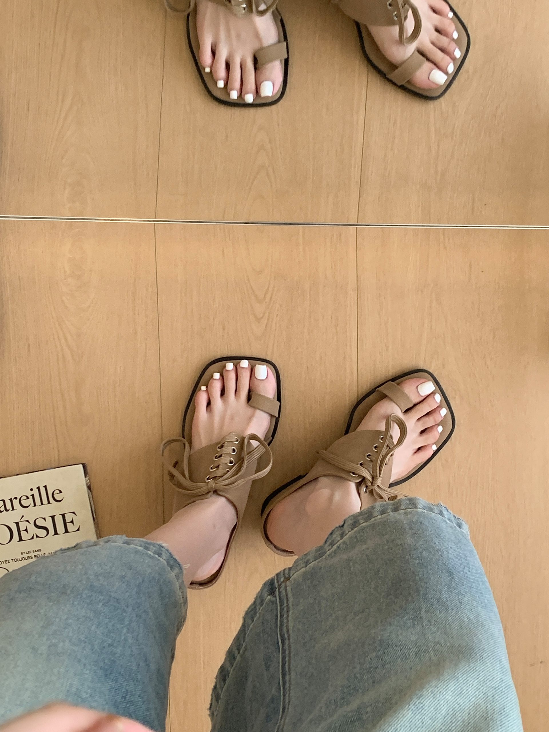 2026 Summer New Fashion Korean Style Height Increasing Slippers Women Beach Sandals - Image 2
